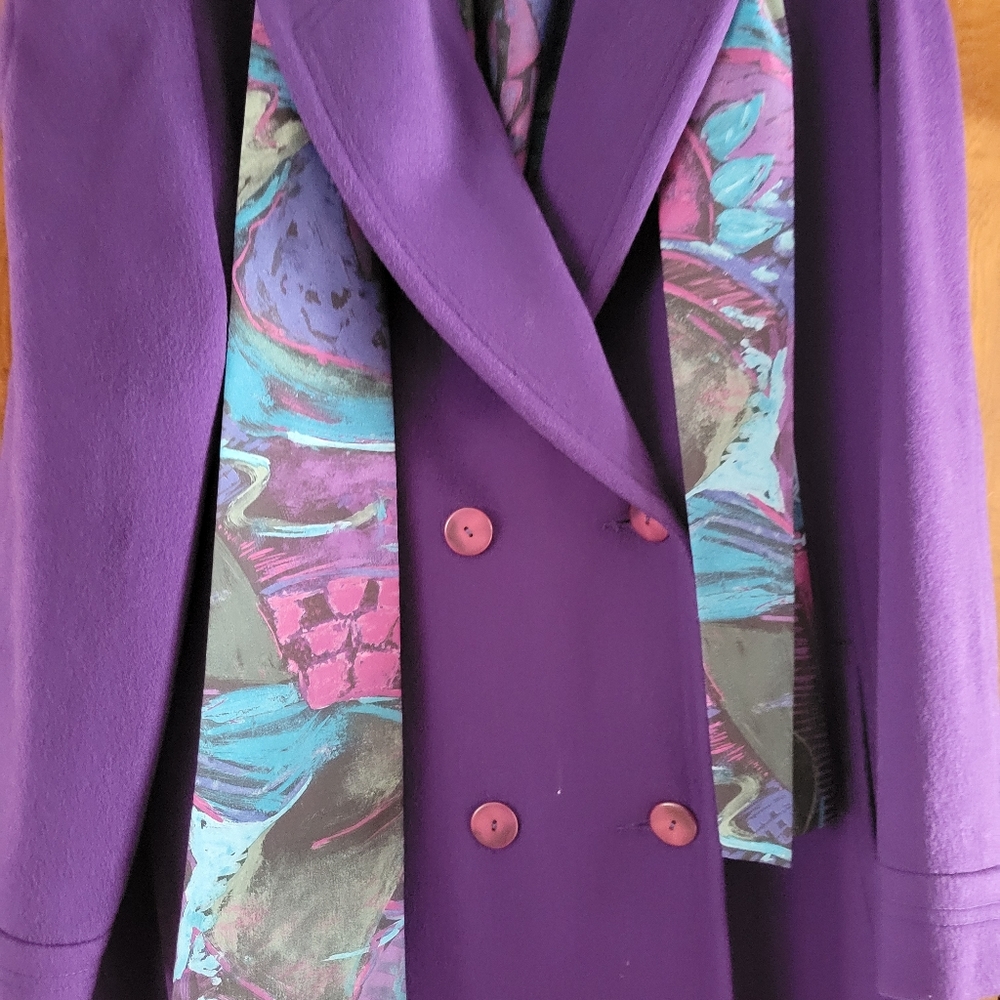 Purple Coat - Picture 2 of 7